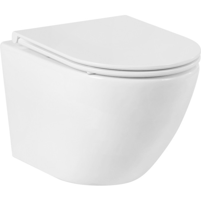 Унитаз подвесной безободковый BELBAGNO BB046CHR/BB865SC